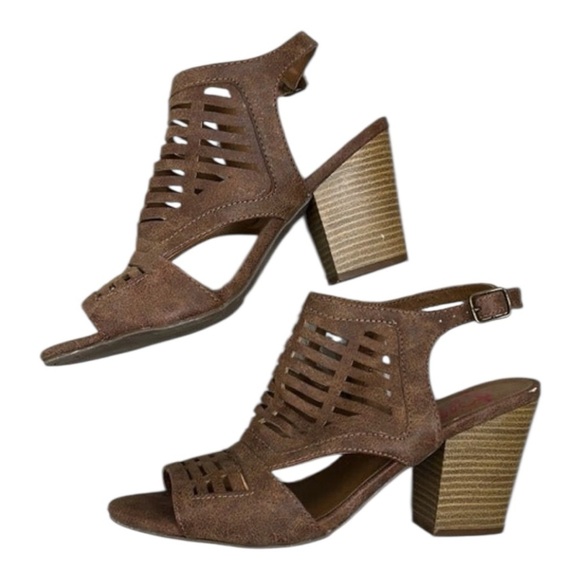 Jellypop Heels Size 9 Dark Brown - Picture 3 of 9